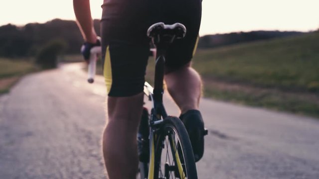 Cyclists out and about on the roads