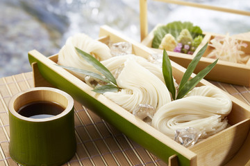 そうめん Somen(Japanese fine noodles)