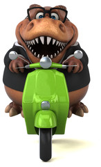 Fun Trex - 3D Illustration