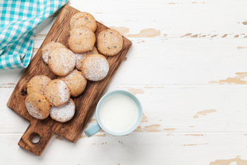 Cookies and milk