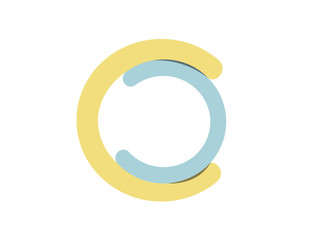 CC Initial Logo for your startup venture