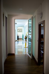 Corridors in building