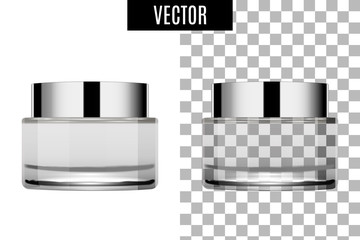 3d white realistic cosmetic package icon empty tubes on transparent background vector illustration. Realistic white plastic bottle for cream liquid soap with a pump.
