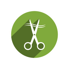 Scissors icon. Vector Illustration