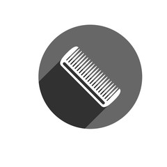 Hairbrush icon. Vector Illustration
