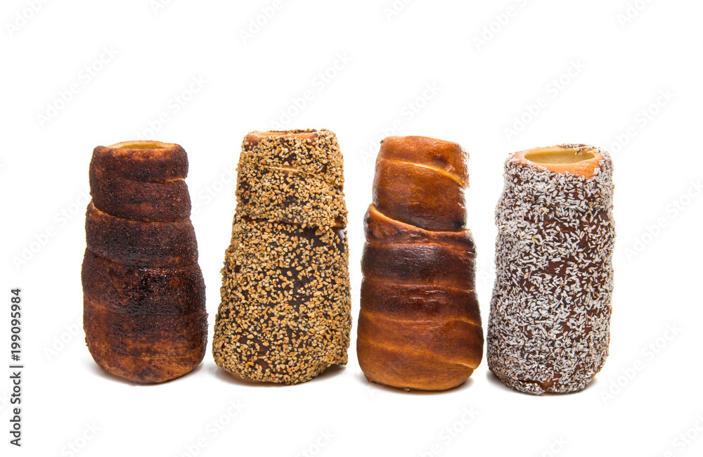 Canvas Prints czech trdelnik isolated