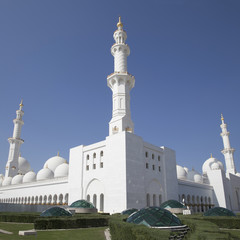 United Arab Emirates. Sheikh Zayed Grand Mosque in Abu Dhabi,