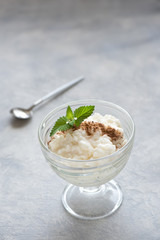 Rice pudding