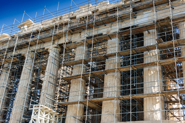 Restoration of Parthenon