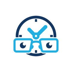 Time Geek Logo Icon Design
