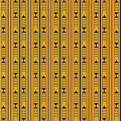 Seamless repeating ethnic pattern