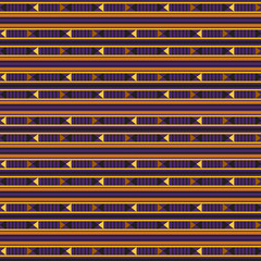 Naklejka premium Seamless repeating ethnic pattern