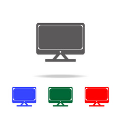 TV icon. Elements of human weakness and addiction multi colored icons. Premium quality graphic design icon. Simple icon for websites, web design, mobile app