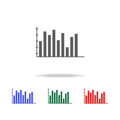 Colomn chart Icon. Elements of chart and trend diagram multi colored icons. Premium quality graphic design icon. Simple icon for websites, web design, mobile app, info graphics