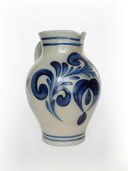 Bembel für Apfelwein, typisch in Frankfurt, Hessen 