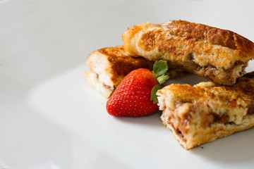 Rolled french toast