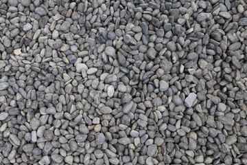 grey Pebble floor texture, top view.