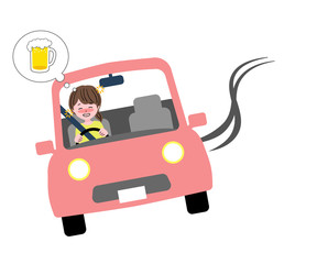 女性　飲酒運転