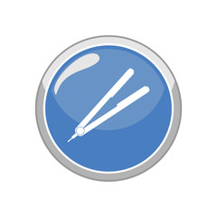 Hair straightener icon