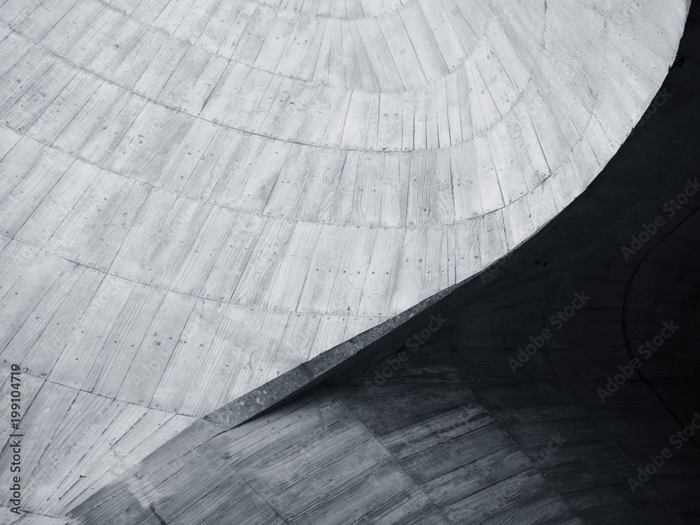 Poster architecture details wall curve concrete cement abstract background