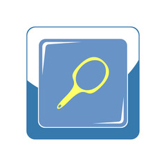 Mirror icon. Vector Illustration