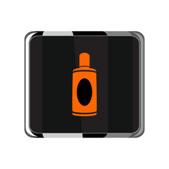Bottle icon. Vector Illustration
