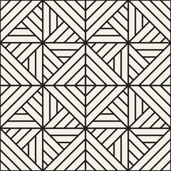 Vector seamless pattern. Modern stylish abstract texture. Repeating geometric tiles