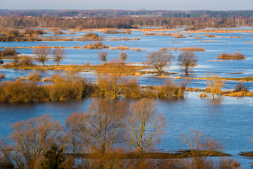 Rozlewiska Narwi i Biebrzy widziane z Góry Strękowej © podlaski49