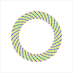 Circular Fractal Design Element
