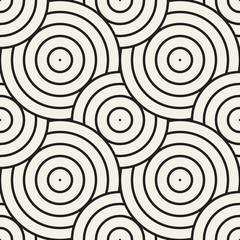 Vector seamless pattern. Modern stylish abstract texture. Repeating geometric tiles