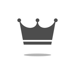 Crown Icon in trendy flat style isolated on white background. Crown symbol for your web site design, logo, app, UI. Vector illustration.