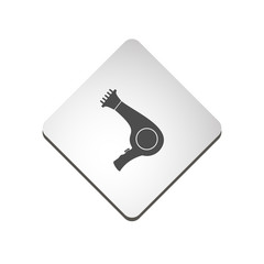 Hairdryer icon. Vector Illustration