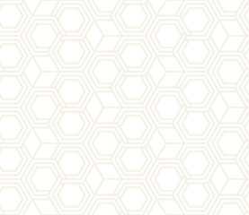 Fototapeta premium Vector seamless subtle pattern. Modern stylish abstract texture. Repeating geometric tiles