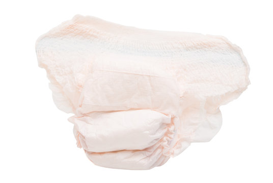 diapers isolated