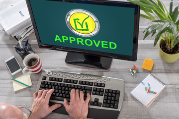 Validation concept on a computer