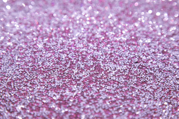 glitter vintage lights background. light silver, and pink. defocused.
