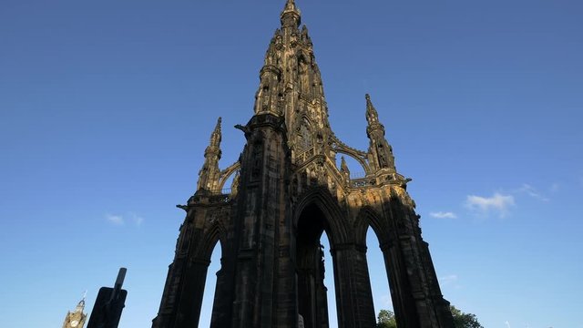 The Scott Monument in Edinburgh