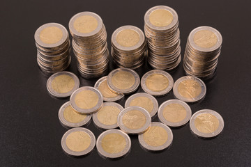 euro coins