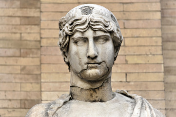 Skulptur, Cortile Ottagono, Museo Pio-Clementino, Vatikanische Museen, Altstadt, Vatikanstadt, Italien, Europa