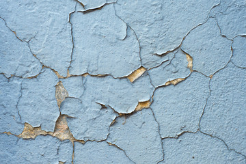 Cracked and peeling paint texture