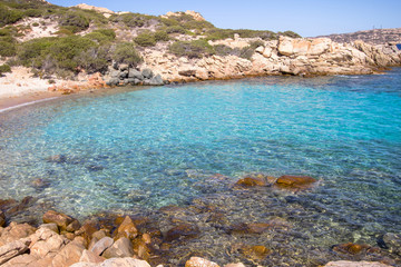 Spiaggia di Cala Corsara, Sardinia island, Italy