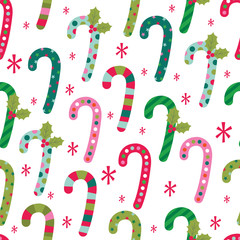 christmas candy pattern