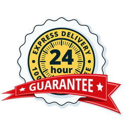 24 Hour Express Delivery illustration