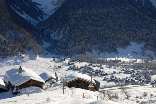 Valais, Suisse, Reckingen