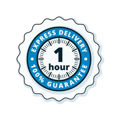 1Hour Express Delivery illustration