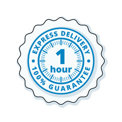 1Hour Express Delivery illustration