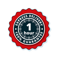 1Hour Express Delivery illustration