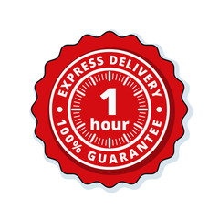 1Hour Express Delivery illustration