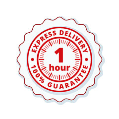 1Hour Express Delivery illustration
