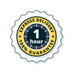 1Hour Express Delivery illustration